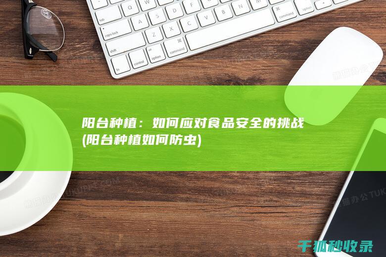 阳台种植：如何应对食品安全的挑战 (阳台种植如何防虫)