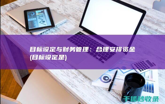 目标设定与财务管理：合理安排资金 (目标设定是)