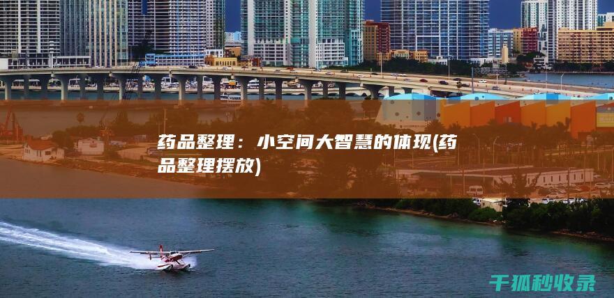 药品整理：小空间大智慧的体现 (药品整理摆放)