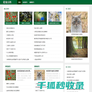 花宠百科